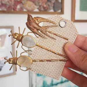 Free People Brass Boho Hair Pins x3 SET!! ♡♡♡